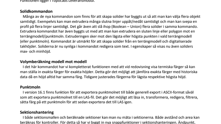 Topocad 16.1 ute nu!