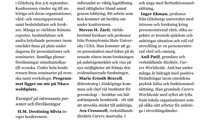Nka:s nyhetsbrev nr 2 2015