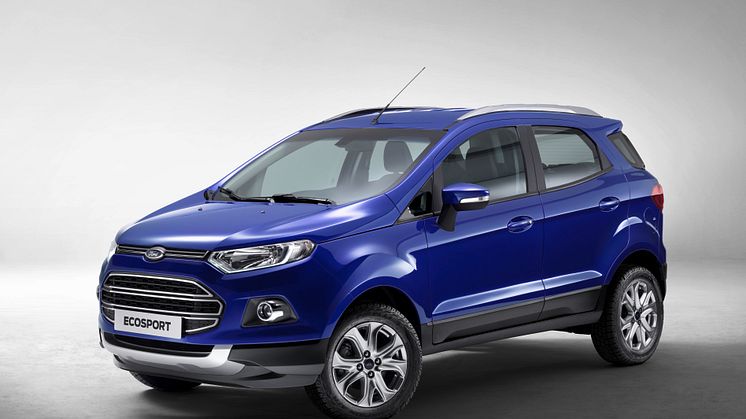 Ford fortsätter bygga ut sitt modellprogram – visar upp hela Tourneo-serien och nya EcoSport på motormässan i Genève