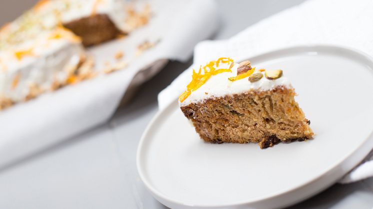 Glutenfri gulrotkake