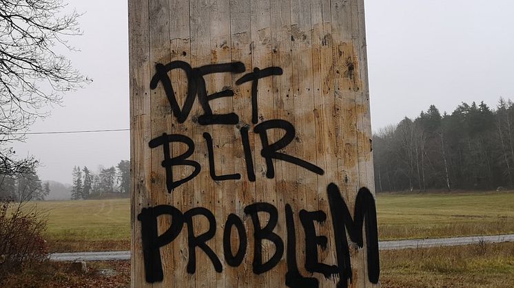"Det blir problem"
