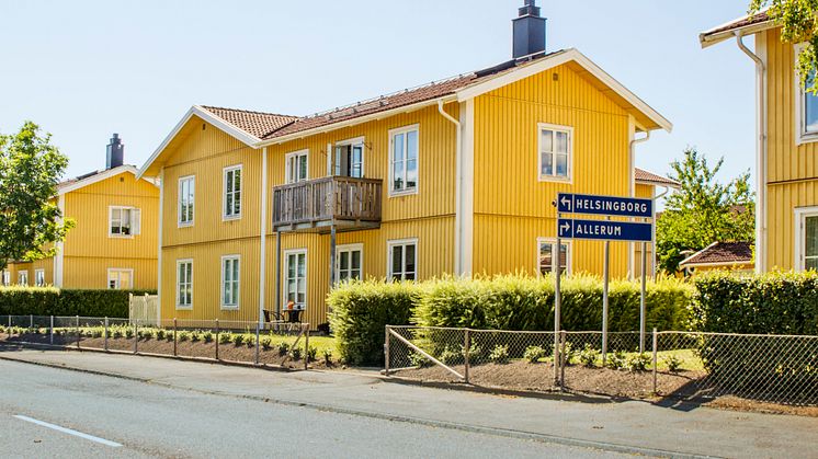 BoKlok Malmån i Ödåkra, ett av de första BoKlok-projekten. 