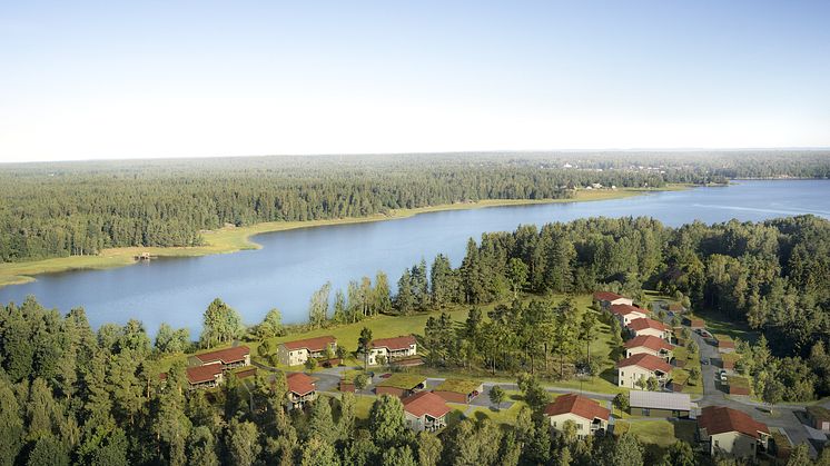 Laddstation till varje lägenhet i Brf Korseberg Park i Vänersborg