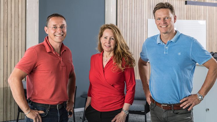 2 Surplex management, fltr Uli Stalter, Ghislaine Duijmelings, Michael Werker