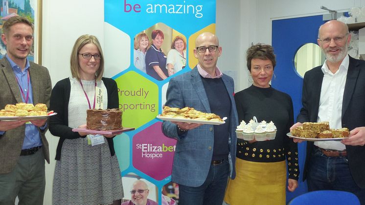 Ipswich’s Fred. Olsen raises £375 for St Elizabeth Hospice with ‘Great British Bake Off’-inspired challenge