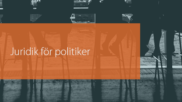 Webbkurs Juridik för politiker från JP Infonet