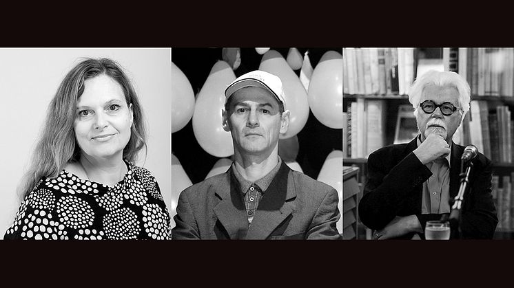 På bild från vänster: Maria Lantz, Bogdan Szyber, Lars O Ericsson