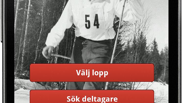 Vasaloppets nya app för Android