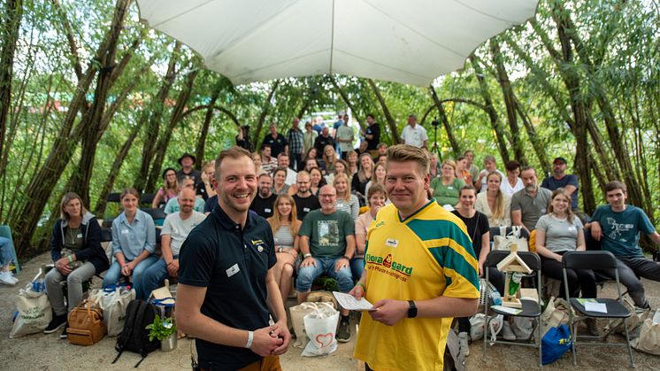 Blogger-Event von Floragard, Kiepenkerl und Sperli. Nebelung Produktmanager Eike Jöddicke und Floragard PR Manager Christian Mauke führten durch den Tag.