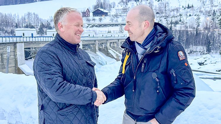 Svein Atle and Thomas Kraft