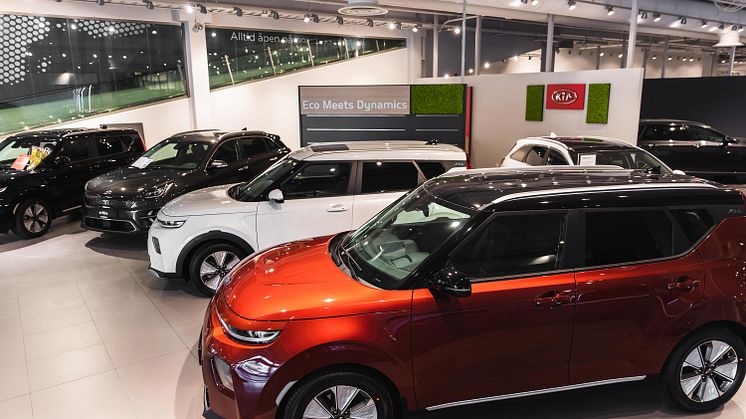 Åpnet ny butikk for Kia i Bodø