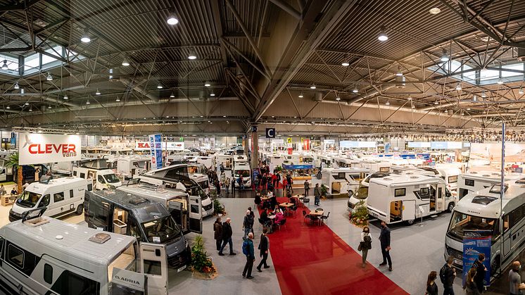 TC Leipzig - Blick über die Messehalle 3 