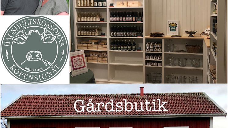 Hagshultskossorna öppnar en modern lanthandel 