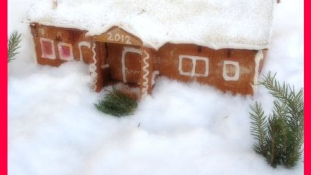 Älvsbyhus utmanar i pepparkakehus-tävling i samarbete med Rädda Barnen.