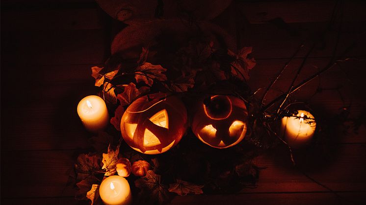 Halloween dekoration för växthus