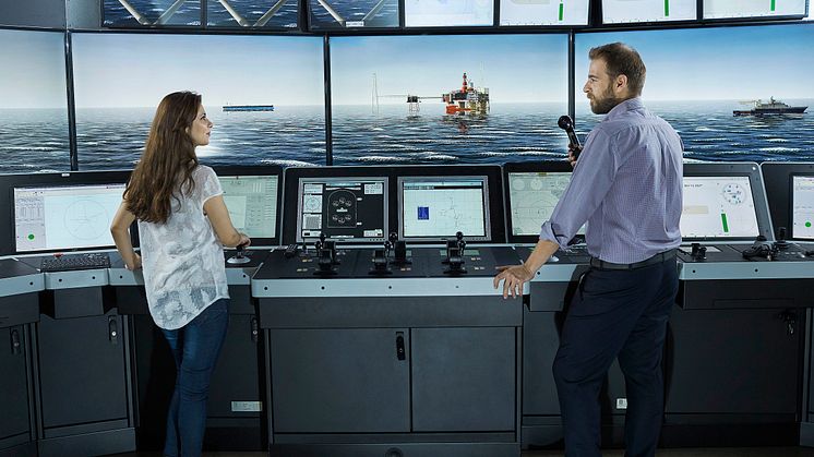 KONGSBERG’s delivery will include a full mission state-of-the-art K-Sim ship’s bridge simulator  