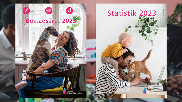 Uppsala Bostadsförmedling publicerar årsberättelse och statistik för 2023