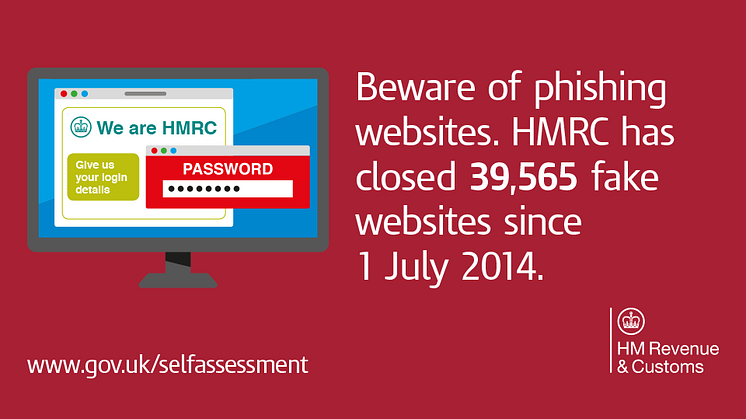 Beware of phishing websites
