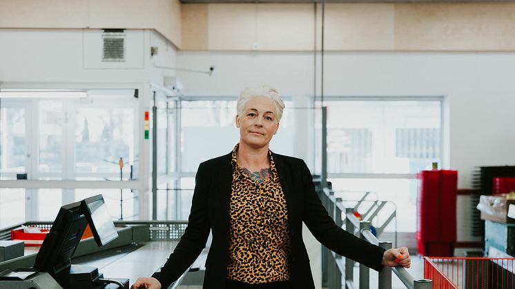 Butikschef Ida-Lina Frisell