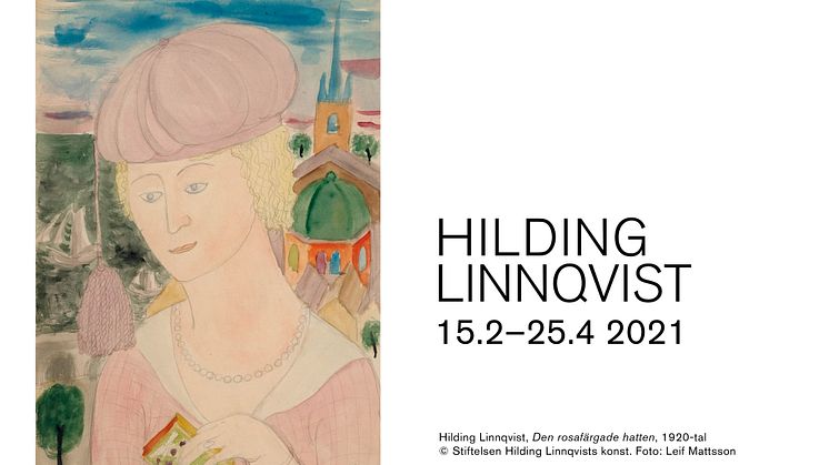 Vårens utställning på Nordiska Akvarellmuseet: Hilding Linnqvist