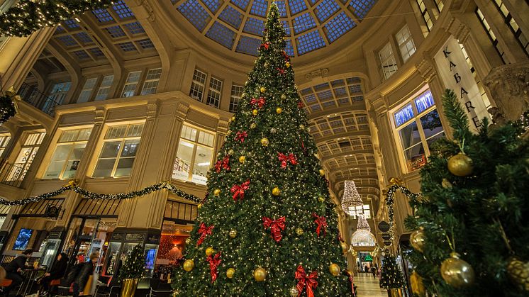 Die Mädler-Passage erweckt weihnachtliche Vorfreude bei allen Besuchern - Foto: Karolin Kelm