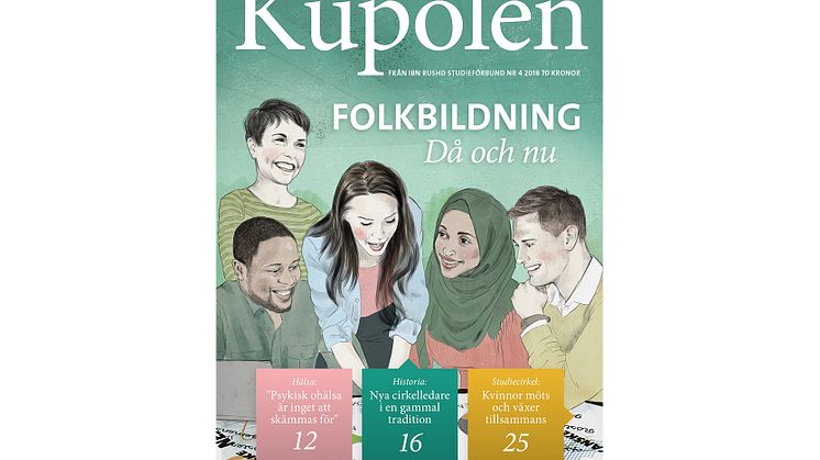 Nytt nummer av tidskriften Kupolen från Ibn Rushd Studieförbund