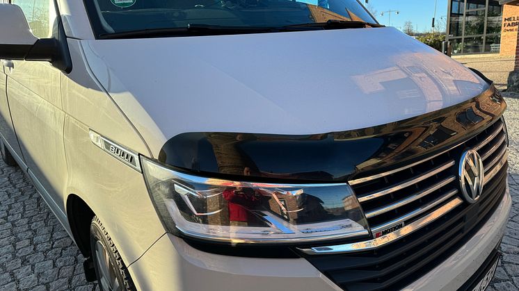 VW transport med motorer från Ford