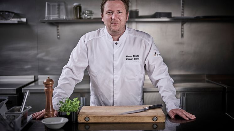 Gunnar Hvarnes blir ny Culinary Director i Compass Group Norge AS. FOTO: Tom Haga.