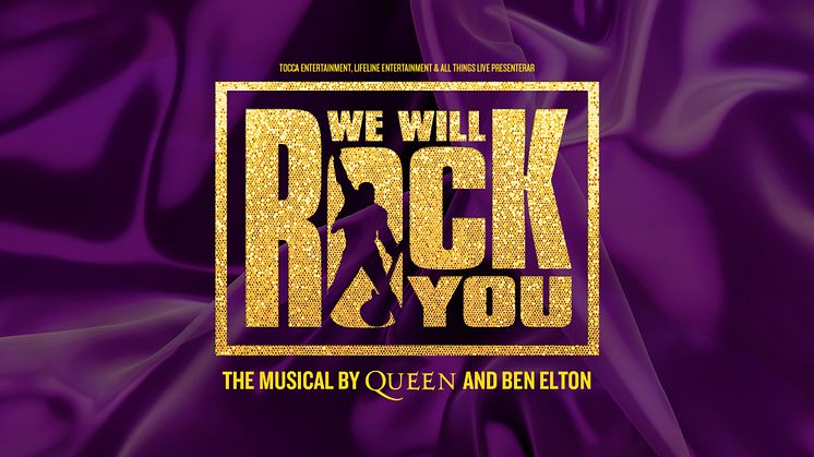 We Will Rock You kommer till Dalhalla den 5 och 6 juli 2024.