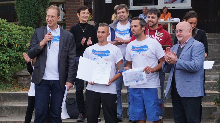 TH-Team belegte den zweiten Platz bei der 2. Wildauer Solarboot-Regatta auf der Dahme