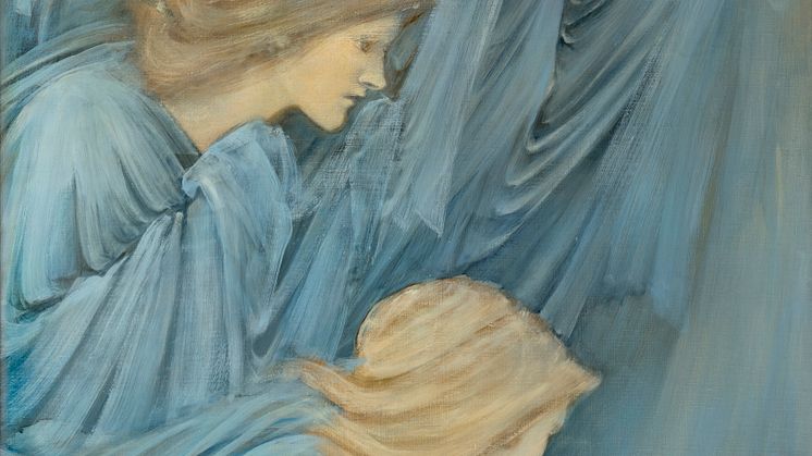 Edward Burne-Jones The Spirit, or the Uninterpreted Dream, omkr. 1890, fotograf Guillaume Benoit