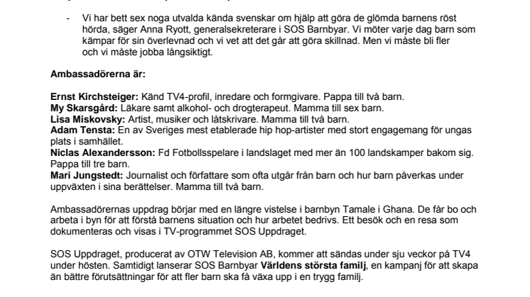 Nu får världens största familj sex nya medlemmar
