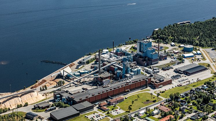 SCA Obbola pappersbruk. Bild: SCA 