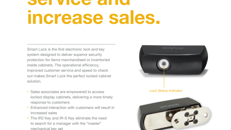Varularm från Gate Security - InVue, Smart Lock - Plunger II