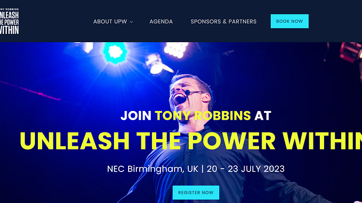 Swedish Wealth Institute AB samarbetar med Tony Robbins för att erbjuda en banbrytande digital upplevelse av Unleash the Power Within eventet