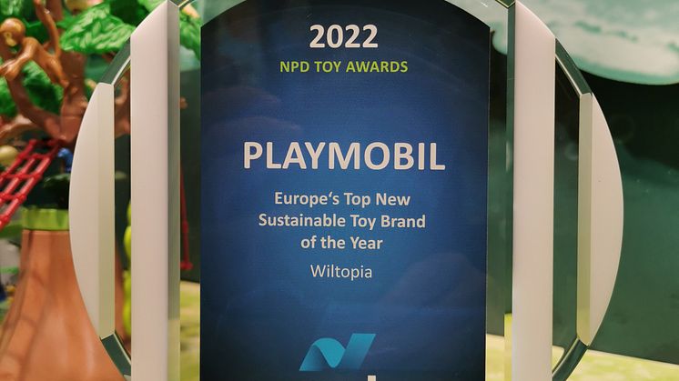 Begehrte Auszeichnung: Playmobil Wiltopia ist "Europe's Top New Sustainable Toy Brand of the year"