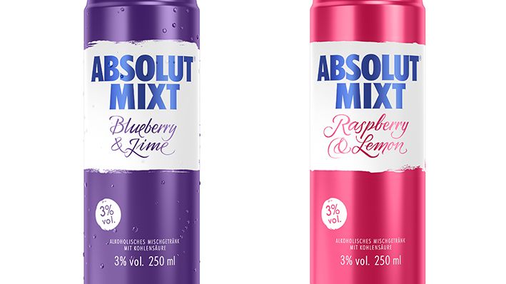 Absolut MIXT Berries - ab September 2019 im Handel 