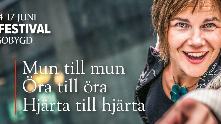 Berättelser, musik och workshops i natursköna Ljungby i Småland.