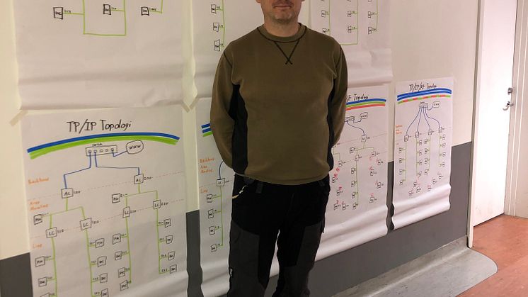 Underviser fra elektrikeruddannelsen, Peter Burkal 