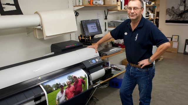 Pressmeddelande: Gallerix gör personliga fototavlor med hjälp av Canon-skrivare 