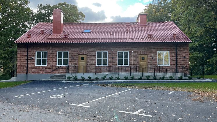 Mässen 1 på Garnisonsområdet får 2022 års stadsbyggnadspris. Foto: Hässlehem