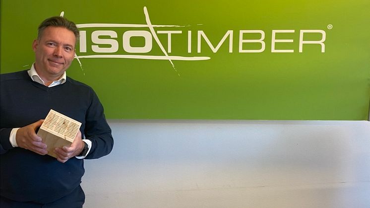 IsoTimbers tillträdande VD, Douglas Bjelkström.