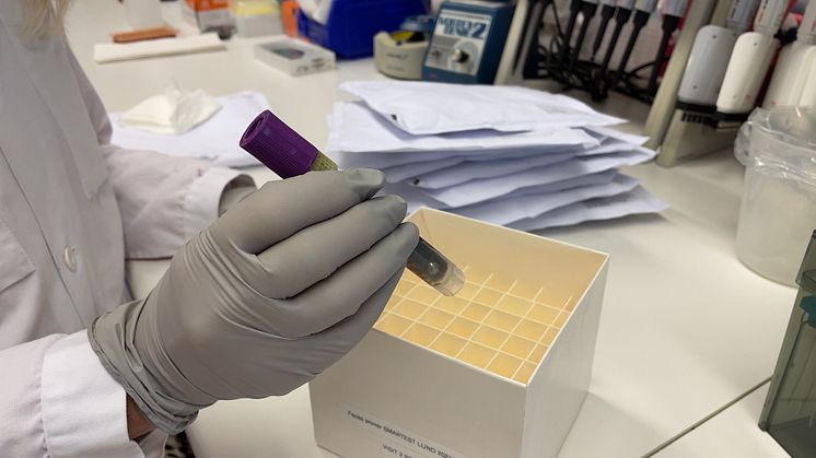 Fecal samples in the study