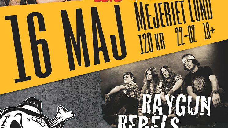 Inte porr men skitig rock'n'roll utlovas när Sex Slaves från New York spelar på Mejeriet i Lund