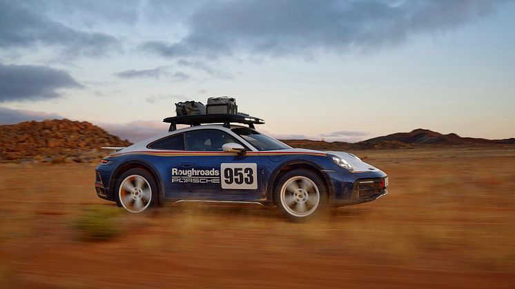 Skabt til vilde eventyr: Den nye Porsche 911 Dakar