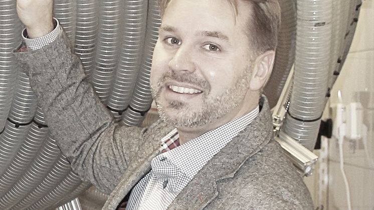 Daniel Ehrnberg är bolagets grundare, VD och kommersiella chef