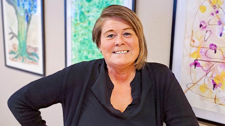 Psykiatrihandledare Helen Rasmusson ser fram emot en ny termin med Kvinnogruppen.