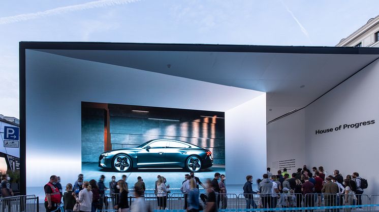 Audi House of Progress i München ifm IAA 2021