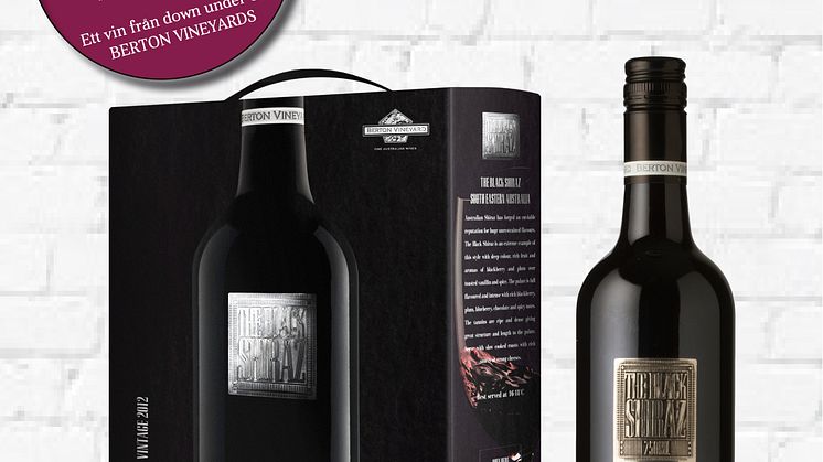 Världspremiär för The Black Shiraz Box