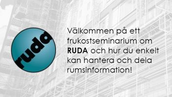 Välkommen på frukostseminarium om RUDA